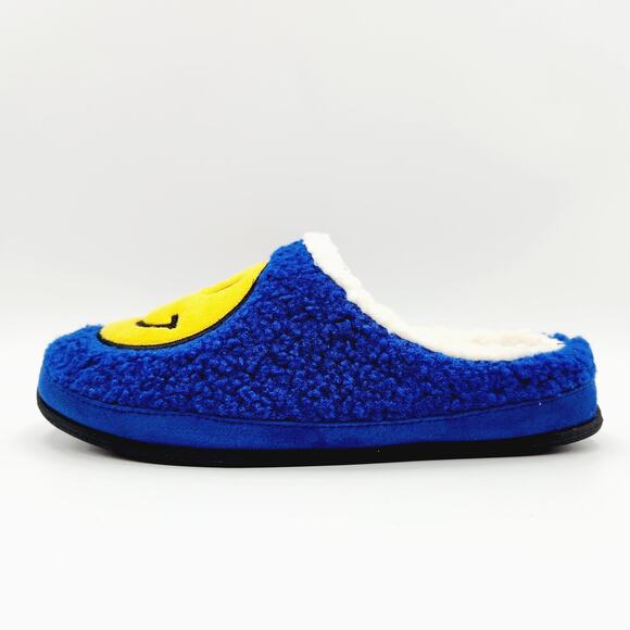 Deer Stags Men\'s Blue Sherpa Cushioned Indoor/Outdoor Clog Slippers Size 10 main image 4